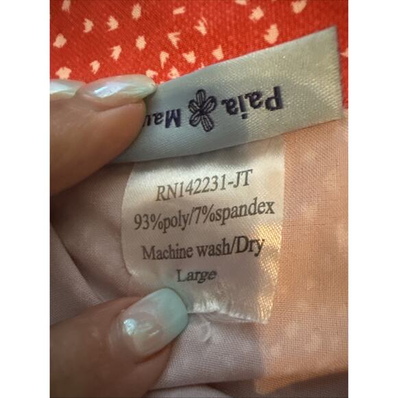 RipSkirt Hawaii Length 3 Size Large Pink Geometric Adjustable Waist Tropical - Picture 12 of 12